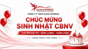 Elog Express tổ chức sinh nhật cho cán bộ nhân viên