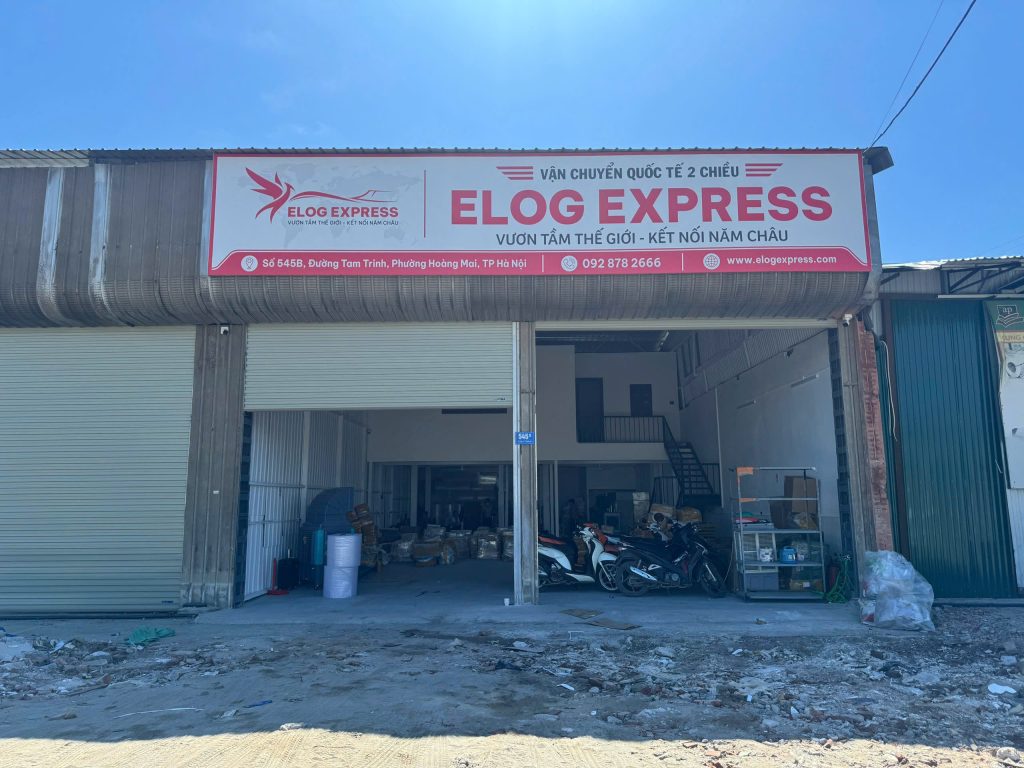 Kho hàng hóa Elog Express Hà Nội