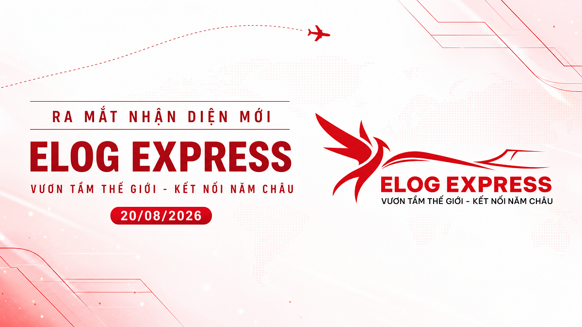 Elog Express chính thức ra mắt nhận diện thương hiệu mới 2026