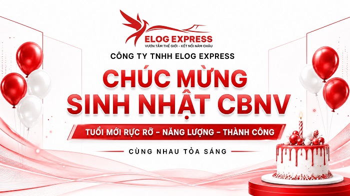 Elog Express tổ chức sinh nhật cho cán bộ nhân viên Quý 2+3/2026